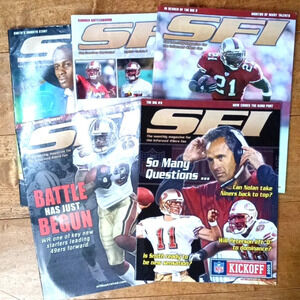 SFI (5) San Francisco Illustrated magazines. 2005 editions. B7​